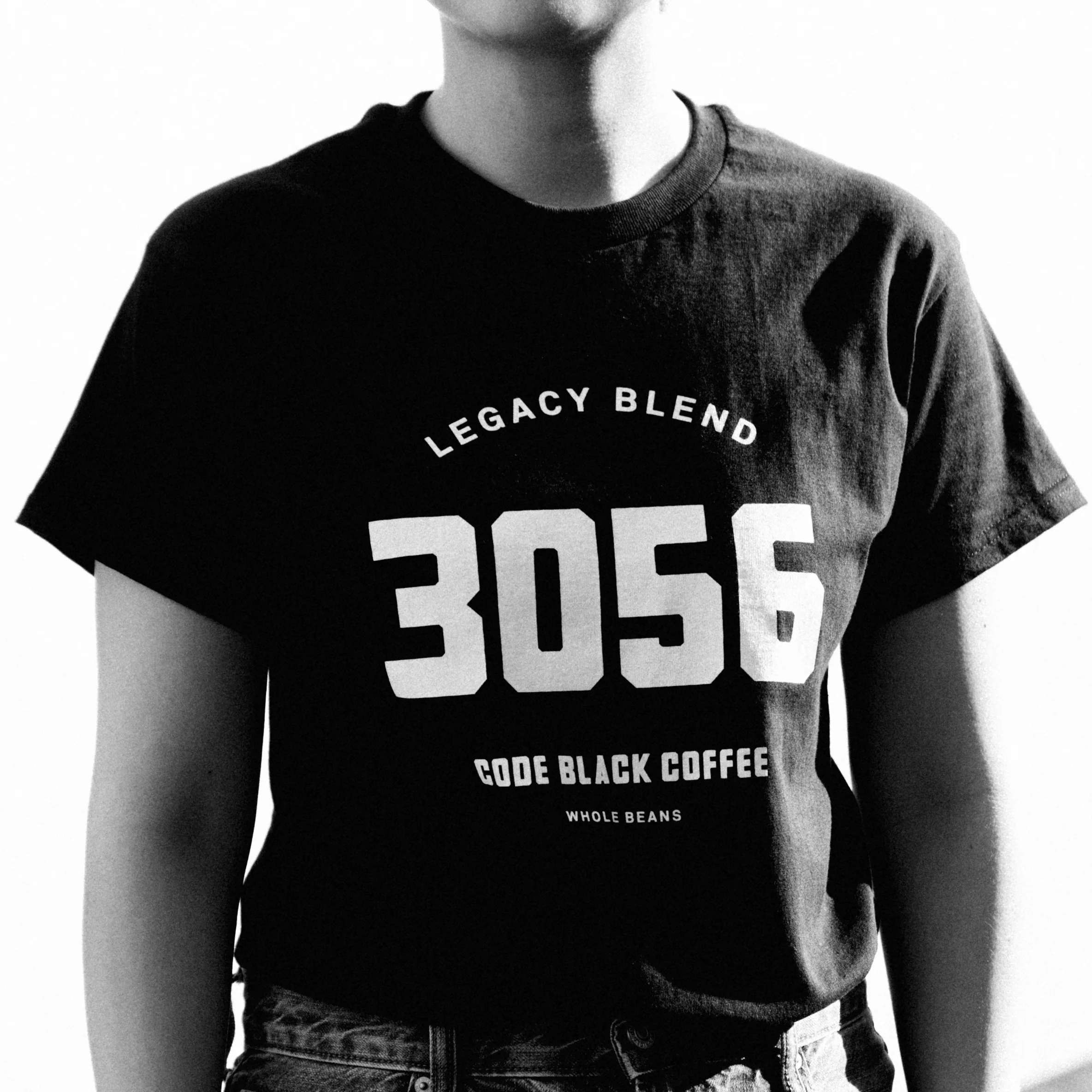 Code Black Coffee '3056' Crew Neck T-Shirt - Image 3